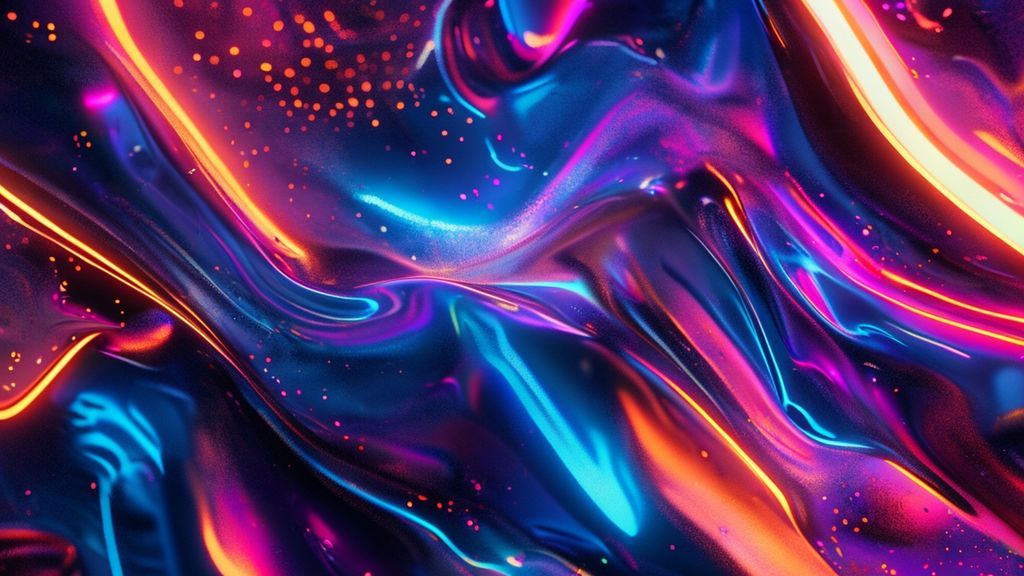 Cyberpunk abstract phone wallpaper