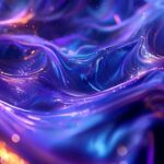 Futuristic abstract mobile wallpaper with glowing lines, geometric shapes, and vibrant gradients in a luxury 4K style.