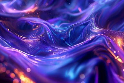 Futuristic abstract mobile wallpaper with glowing lines, geometric shapes, and vibrant gradients in a luxury 4K style.