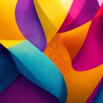 4K abstract geometric luxury background