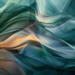 HD abstract nature art wallpaper, luxury organic design, serene background, modern digital art, high resolution landscape.