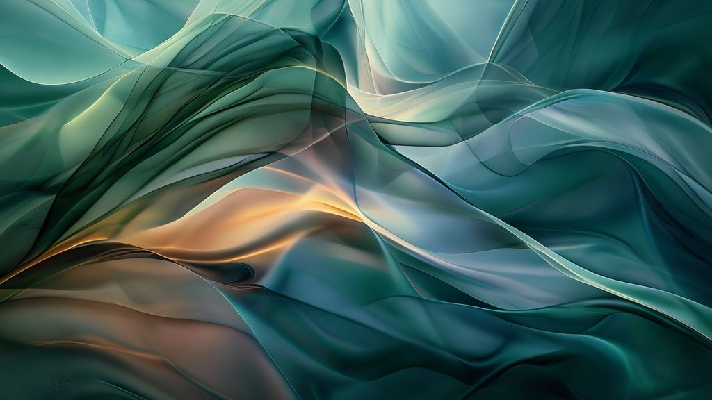 HD abstract nature art wallpaper, luxury organic design, serene background, modern digital art, high resolution landscape.