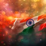 Professional Indian Tiranga background for happy republic