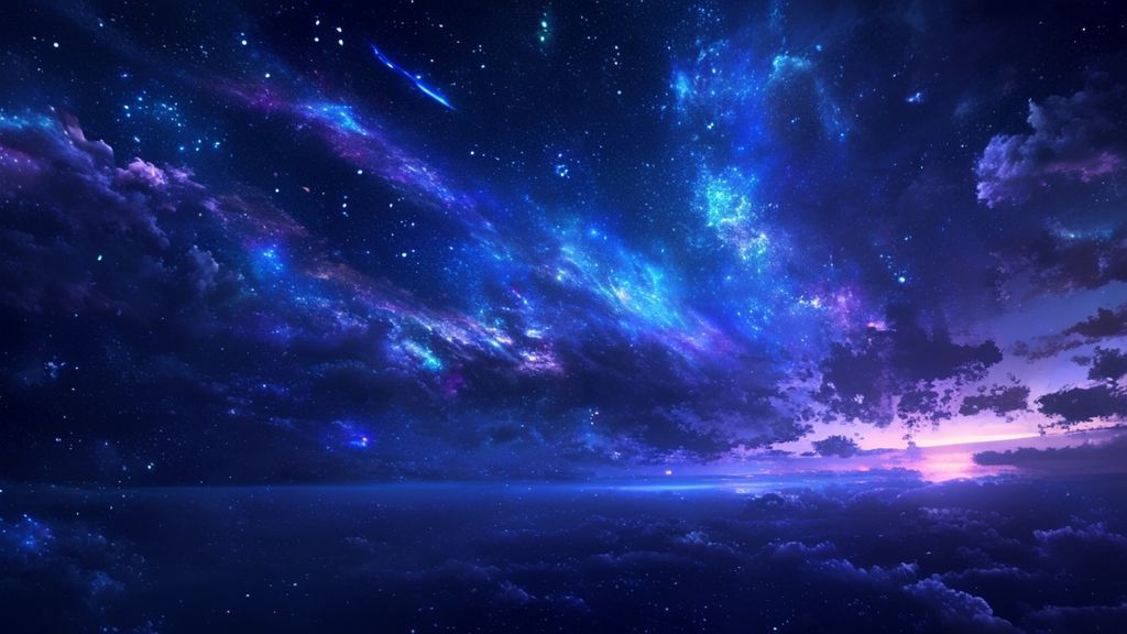 A luxurious 4K night sky wallpaper featuring countless stars, vibrant nebulae, distant galaxies, and a subtle aurora borealis for an opulent digital background.